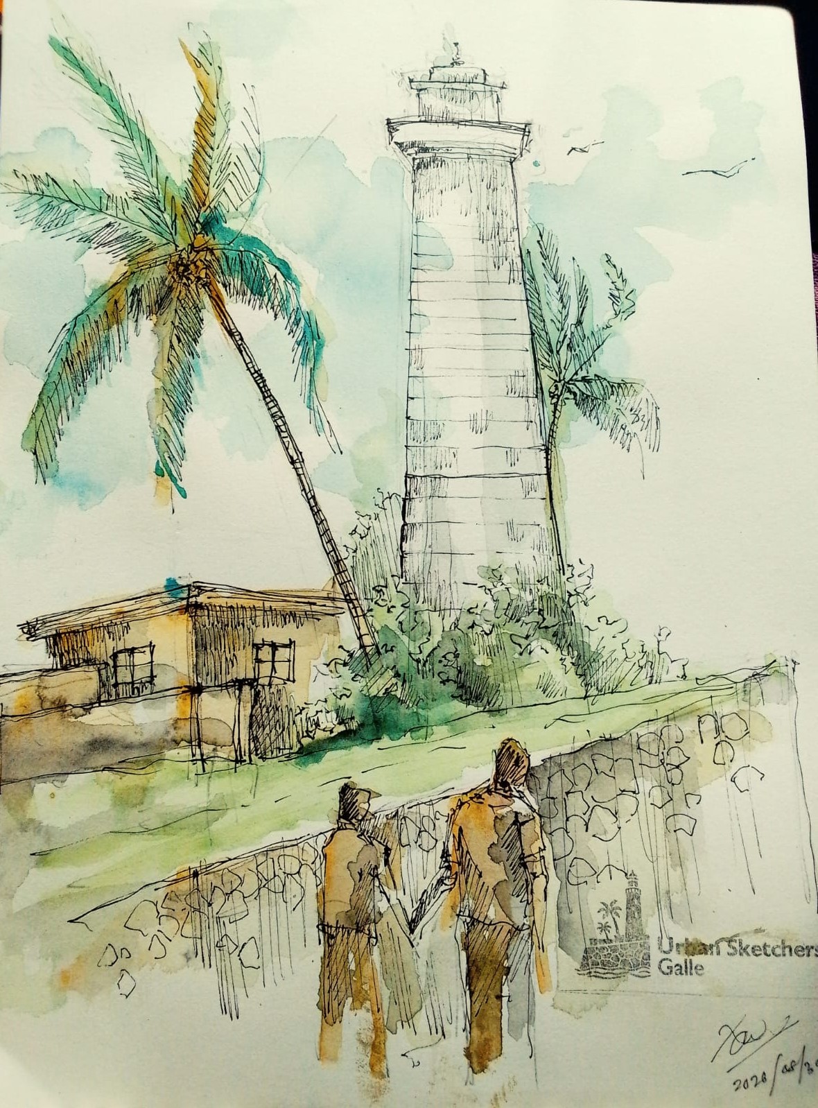 Galle fort light-house