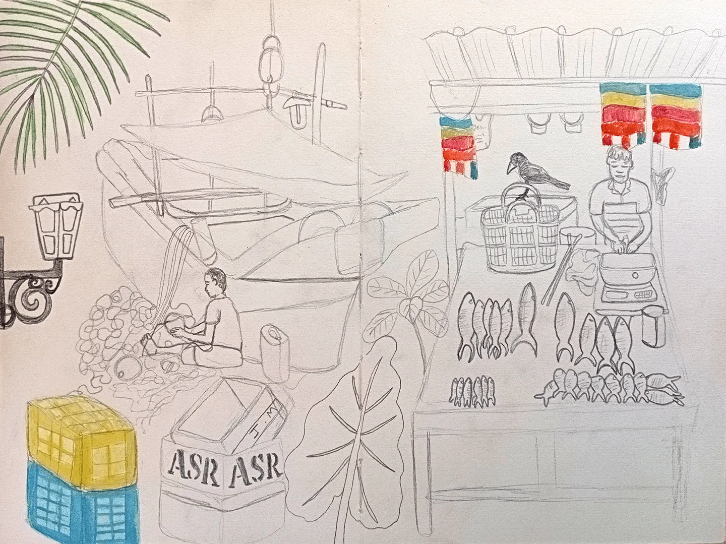 Galle Fish Market